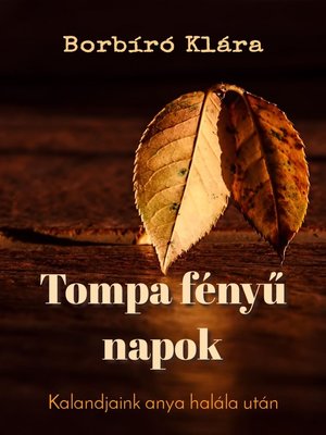 cover image of Tompa fényű napok